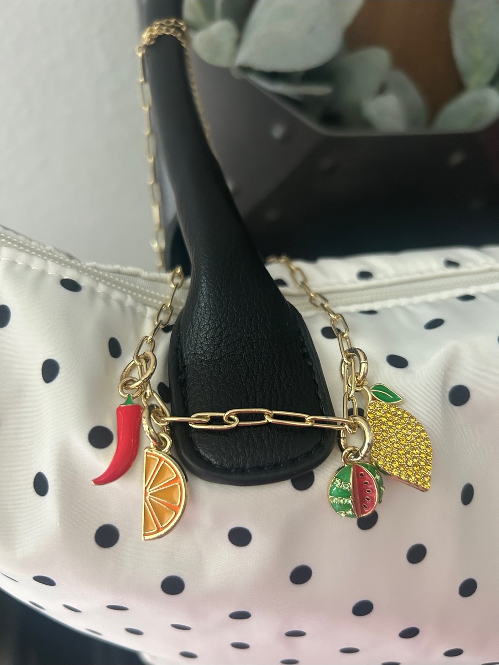 Fruit 🌶️🍊🍋🍉Charm Necklace